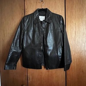 Nine West leather jacket